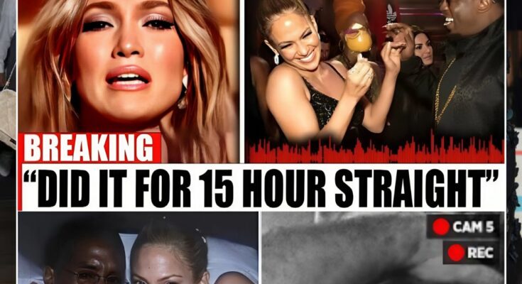 Jennifer Lopez goes crazy after the leak of Diddy’s “Freak Off” audio, sparking controversy!