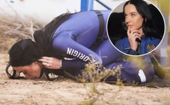 Katy Perry explains emotional reason for kissing the ground after returning from space capsule journey Katy Perry explains emotional reason for kissing the ground after returning from space capsule journey